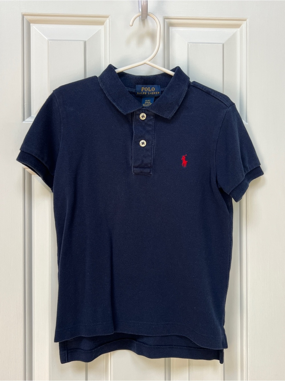 Boy’s Navy Polo Ralph Lauren Polo Shirt (Size 4T)